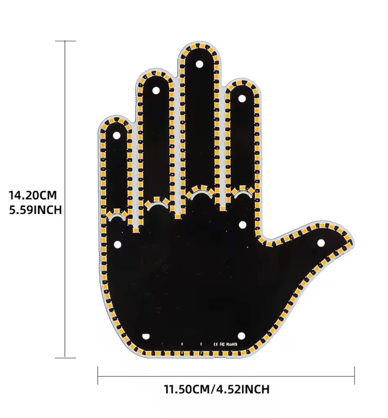 Carbage™ - Led Hand Sign