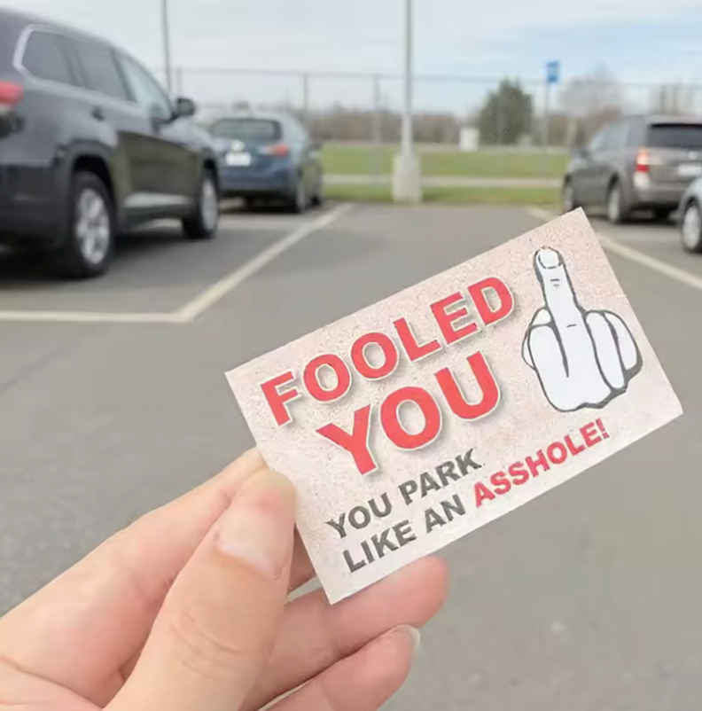 Carbage™ - Fake money Parking Cards